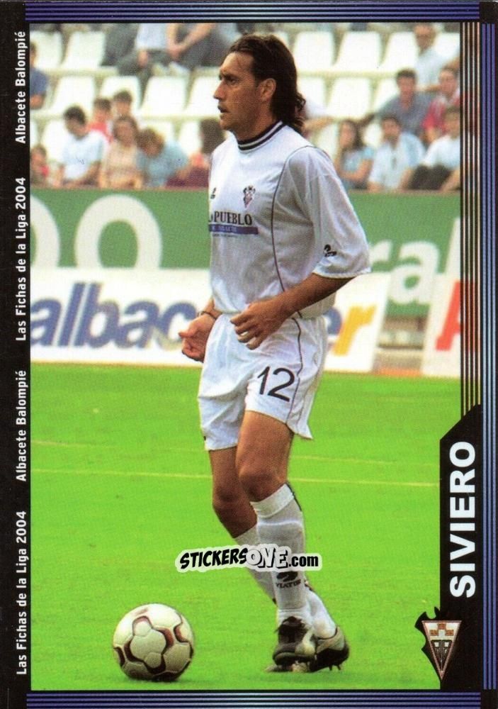 Cromo Siviero - Las Fichas De La Liga 2003-2004 n. 524 - Mundicromo
