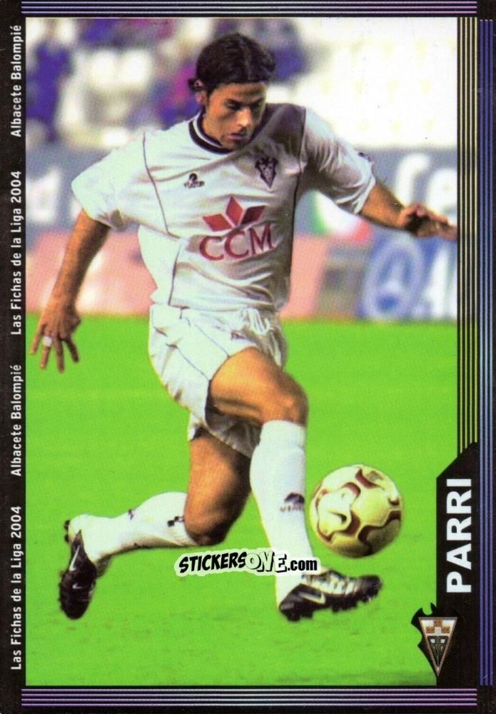 Cromo Parri - Las Fichas De La Liga 2003-2004 n. 533 - Mundicromo