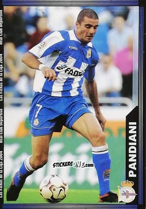 Figurina Pandiani - Las Fichas De La Liga 2003-2004 n. 585 - Mundicromo