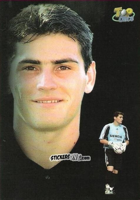 Figurina Casillas - Las Fichas De La Liga 2003-2004 n. 611 - Mundicromo