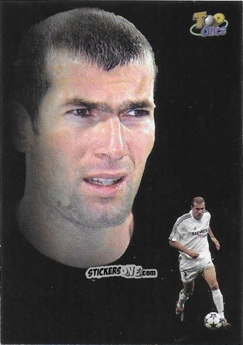Figurina Zidane - Las Fichas De La Liga 2003-2004 n. 618 - Mundicromo