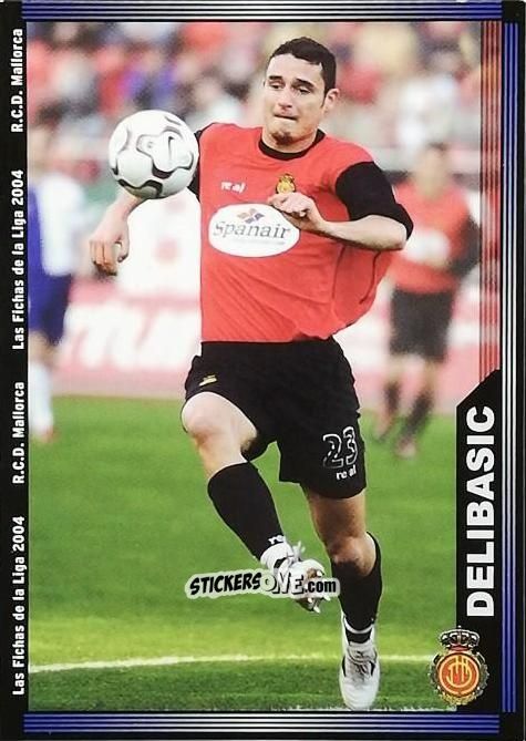 Figurina Delibasic - Las Fichas De La Liga 2003-2004 n. 734 - Mundicromo