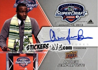 Cromo Andrew Jean-Baptiste - Mls 2012 n. SDS-AJ - Upper Deck