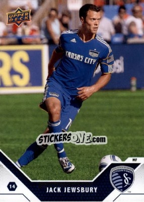 Cromo Jack Jewsbury - MLS 2011 n. 71 - Upper Deck