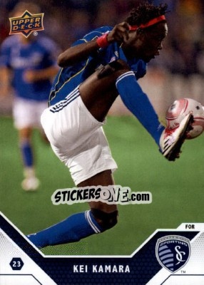 Figurina Kei Kamara - MLS 2011 n. 75 - Upper Deck