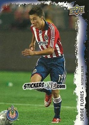 Cromo Jorge Flores - MLS 2009 n. 106 - Upper Deck