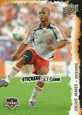 Figurina Julius James - MLS 2009 n. 110 - Upper Deck