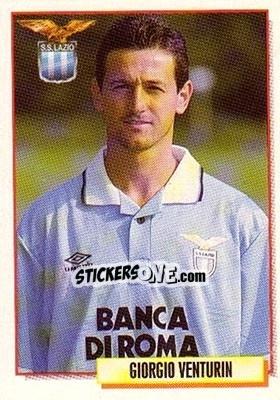 Figurina Giorgio Venturin - Calcio Cards 1994-1995 n. 172 - Merlin