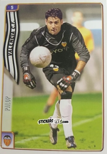 Figurina Palop - Las Fichas De La Liga 2004-2005 n. 5 - Mundicromo
