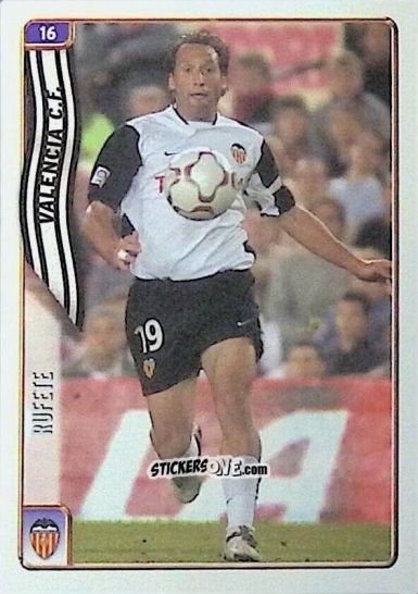 Cromo Rufete - Las Fichas De La Liga 2004-2005 n. 16 - Mundicromo