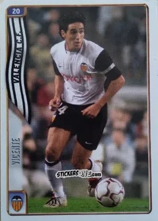 Sticker Vicente - Las Fichas De La Liga 2004-2005 n. 20 - Mundicromo