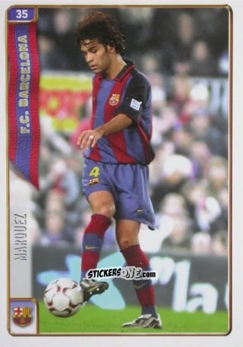 Figurina Marquez - Las Fichas De La Liga 2004-2005 n. 35 - Mundicromo
