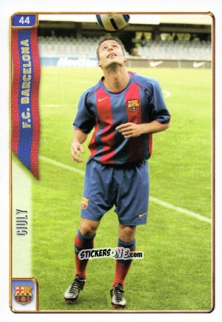Cromo Giuly - Las Fichas De La Liga 2004-2005 n. 44 - Mundicromo