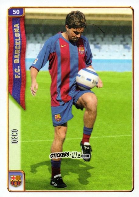 Sticker Deco - Las Fichas De La Liga 2004-2005 n. 50 - Mundicromo