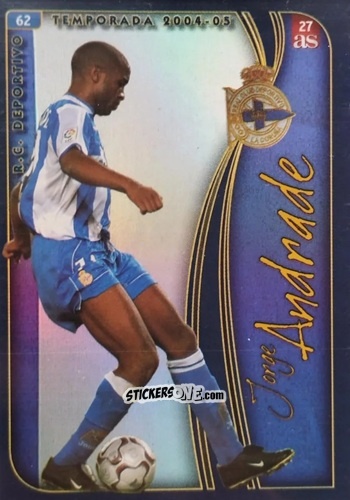 Sticker Andrade - Las Fichas De La Liga 2004-2005 n. 62 - Mundicromo