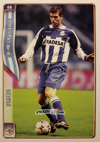 Sticker Romero - Las Fichas De La Liga 2004-2005 n. 66 - Mundicromo