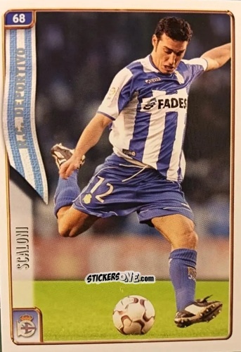 Sticker Scaloni - Las Fichas De La Liga 2004-2005 n. 68 - Mundicromo