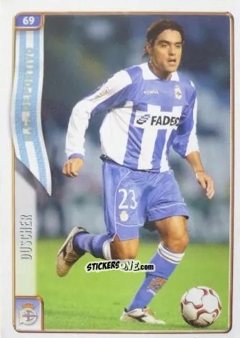 Cromo Duscher - Las Fichas De La Liga 2004-2005 n. 69 - Mundicromo