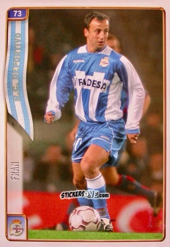 Cromo Fran - Las Fichas De La Liga 2004-2005 n. 73 - Mundicromo
