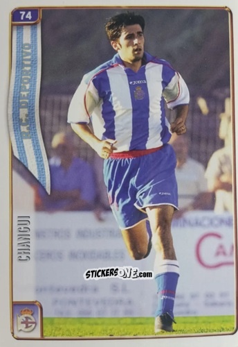 Cromo Changui - Las Fichas De La Liga 2004-2005 n. 74 - Mundicromo