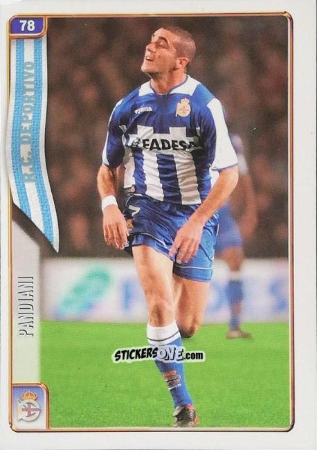 Figurina Pandiani - Las Fichas De La Liga 2004-2005 n. 78 - Mundicromo