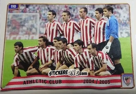 Figurina Plantilla - Las Fichas De La Liga 2004-2005 n. 110 - Mundicromo