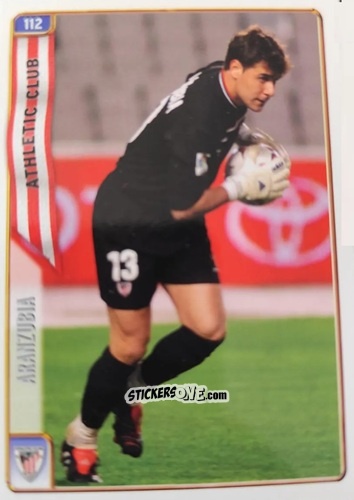 Figurina Aranzubia - Las Fichas De La Liga 2004-2005 n. 112 - Mundicromo