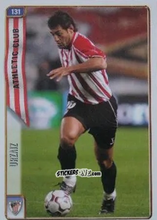 Figurina Urzaiz - Las Fichas De La Liga 2004-2005 n. 131 - Mundicromo
