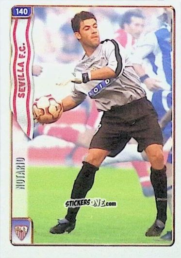 Figurina Notario - Las Fichas De La Liga 2004-2005 n. 140 - Mundicromo