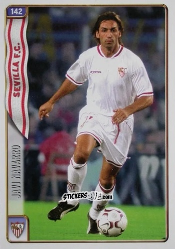 Figurina J. Navarro - Las Fichas De La Liga 2004-2005 n. 142 - Mundicromo