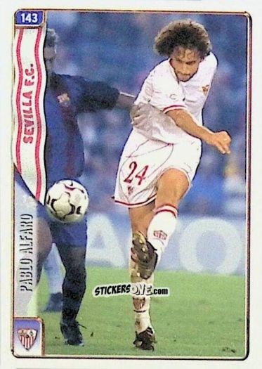 Figurina P. Alfaro - Las Fichas De La Liga 2004-2005 n. 143 - Mundicromo
