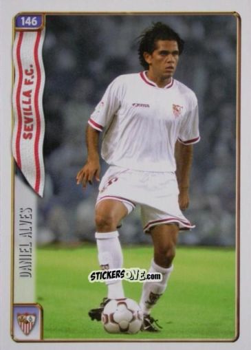 Figurina D. Alves - Las Fichas De La Liga 2004-2005 n. 146 - Mundicromo