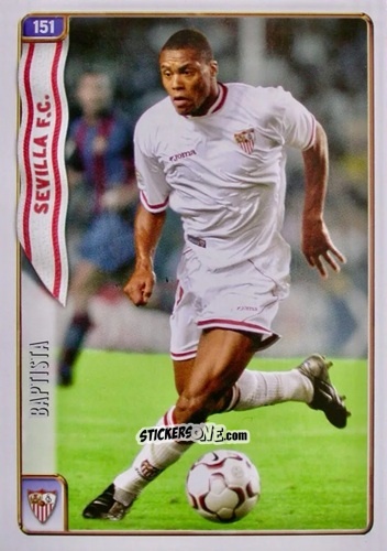 Cromo Baptista - Las Fichas De La Liga 2004-2005 n. 151 - Mundicromo