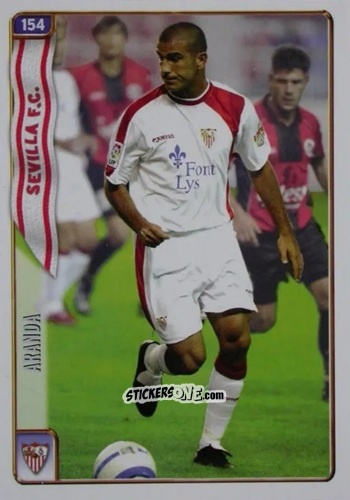 Figurina Aranda - Las Fichas De La Liga 2004-2005 n. 154 - Mundicromo
