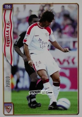 Figurina Pablo - Las Fichas De La Liga 2004-2005 n. 156 - Mundicromo