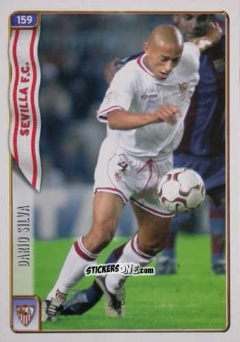 Cromo D. Silva - Las Fichas De La Liga 2004-2005 n. 159 - Mundicromo