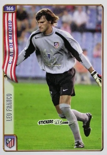 Figurina Leo Franco - Las Fichas De La Liga 2004-2005 n. 166 - Mundicromo