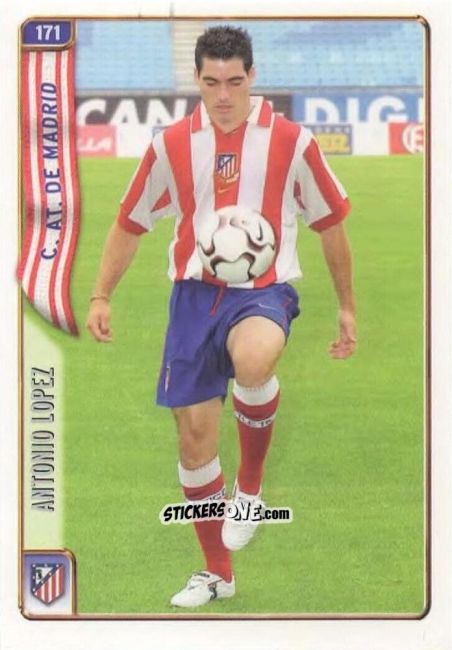 Figurina A. López - Las Fichas De La Liga 2004-2005 n. 171 - Mundicromo
