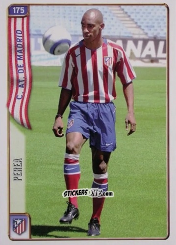 Sticker Perea - Las Fichas De La Liga 2004-2005 n. 175 - Mundicromo