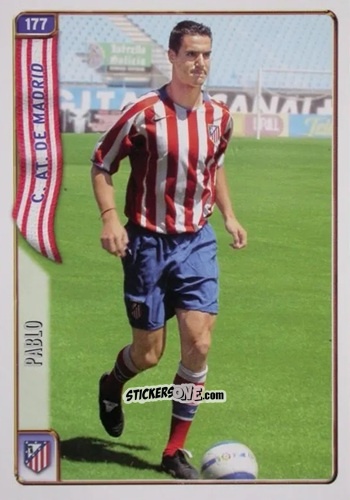 Figurina Pablo - Las Fichas De La Liga 2004-2005 n. 177 - Mundicromo