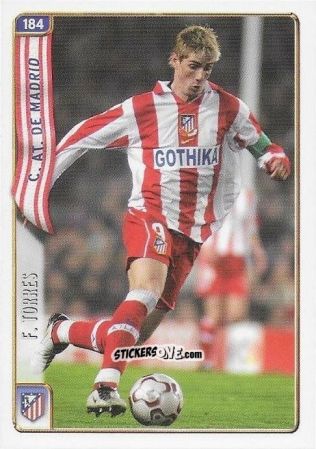 Cromo F. Torres - Las Fichas De La Liga 2004-2005 n. 184 - Mundicromo
