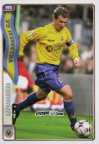 Sticker Arruabarrena - Las Fichas De La Liga 2004-2005 n. 195 - Mundicromo