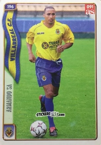 Figurina Armando Sa - Las Fichas De La Liga 2004-2005 n. 196 - Mundicromo
