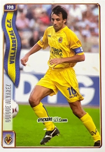 Figurina Q. Alvarez - Las Fichas De La Liga 2004-2005 n. 198 - Mundicromo