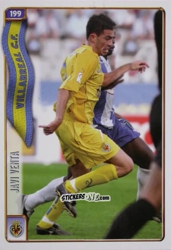 Figurina Javi Venta - Las Fichas De La Liga 2004-2005 n. 199 - Mundicromo
