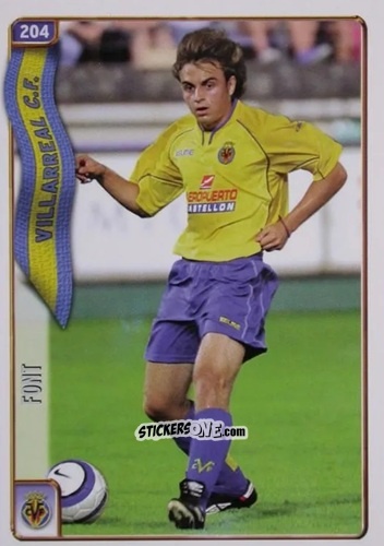 Figurina H. Font - Las Fichas De La Liga 2004-2005 n. 204 - Mundicromo