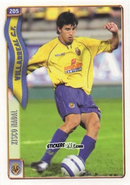 Figurina X. Nadal - Las Fichas De La Liga 2004-2005 n. 205 - Mundicromo