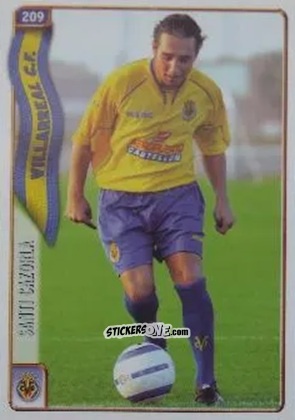 Figurina S. Cazorla - Las Fichas De La Liga 2004-2005 n. 209 - Mundicromo