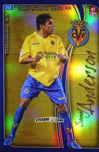 Figurina Anderson - Las Fichas De La Liga 2004-2005 n. 213 - Mundicromo