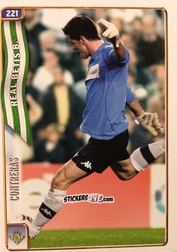 Figurina Contreras - Las Fichas De La Liga 2004-2005 n. 221 - Mundicromo